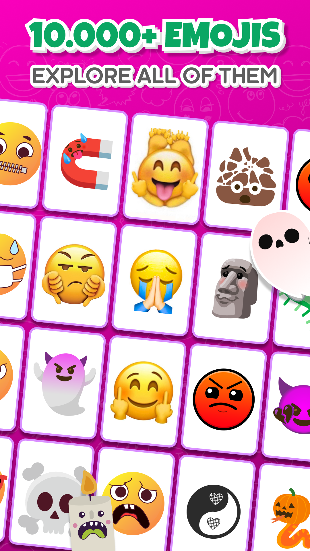 اسکرین شات 2 برنامه Emoji Kitchen - DIY Emoji Mix