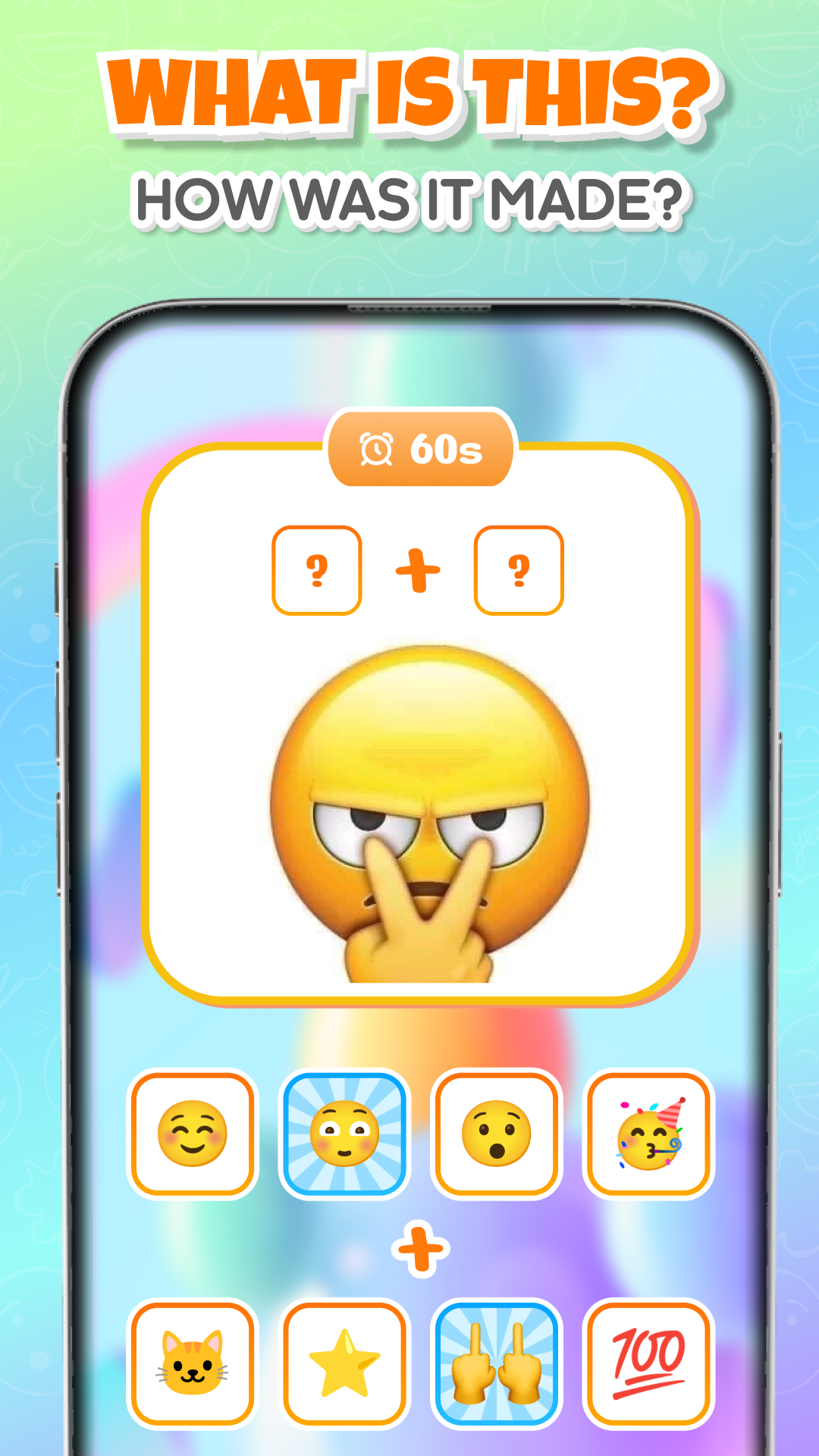 اسکرین شات 3 برنامه Emoji Kitchen - DIY Emoji Mix