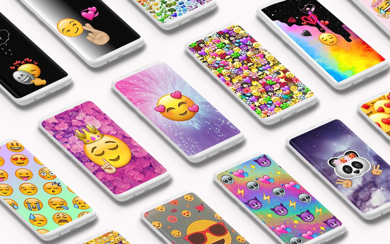 اسکرین شات 1 برنامه Emoji Wallpaper