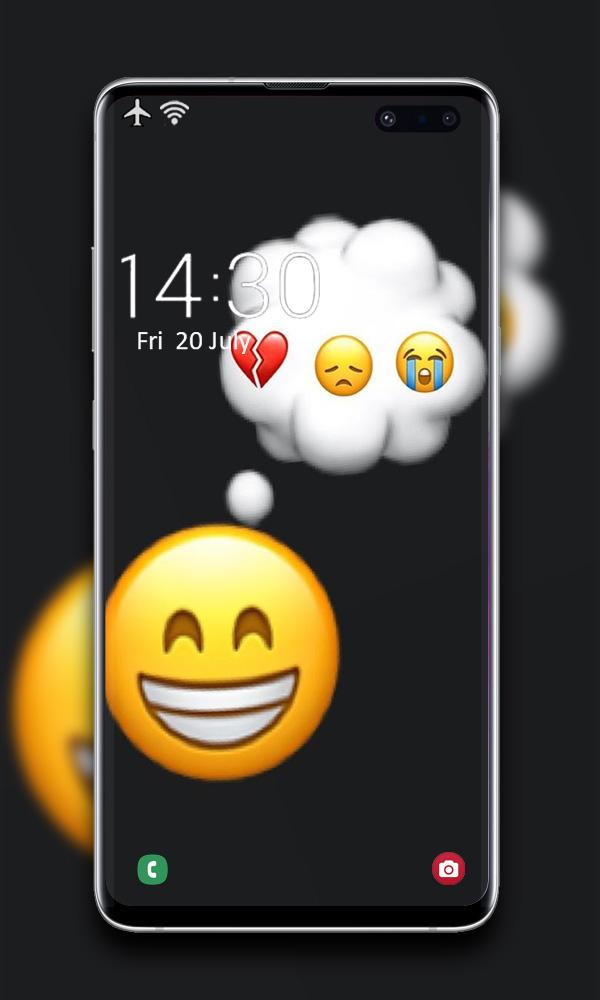 اسکرین شات 4 برنامه Emoji Wallpaper