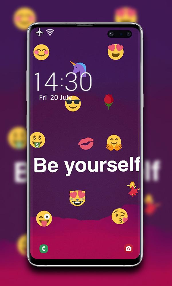 اسکرین شات 6 برنامه Emoji Wallpaper