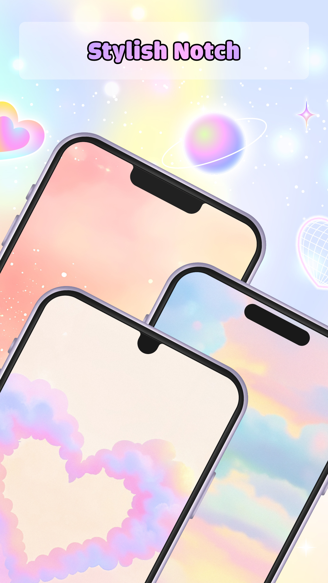 اسکرین شات 4 برنامه Cute Emoji Battery Widget