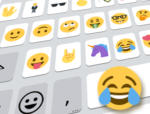 اسکرین شات 5 برنامه Emoji keyboard - Cute Emoji