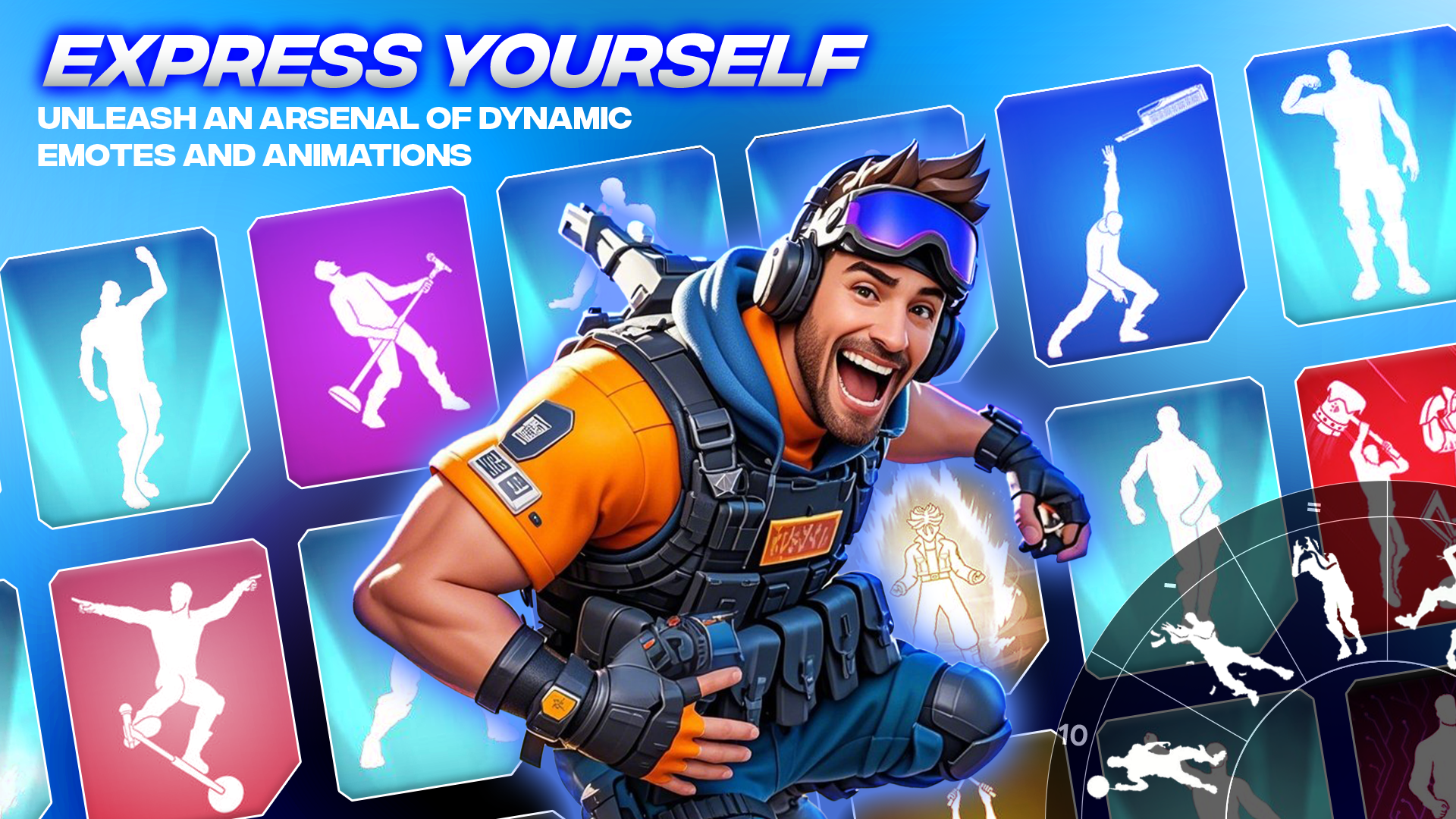 اسکرین شات 5 برنامه HappyMod: Skin Emotes Tool