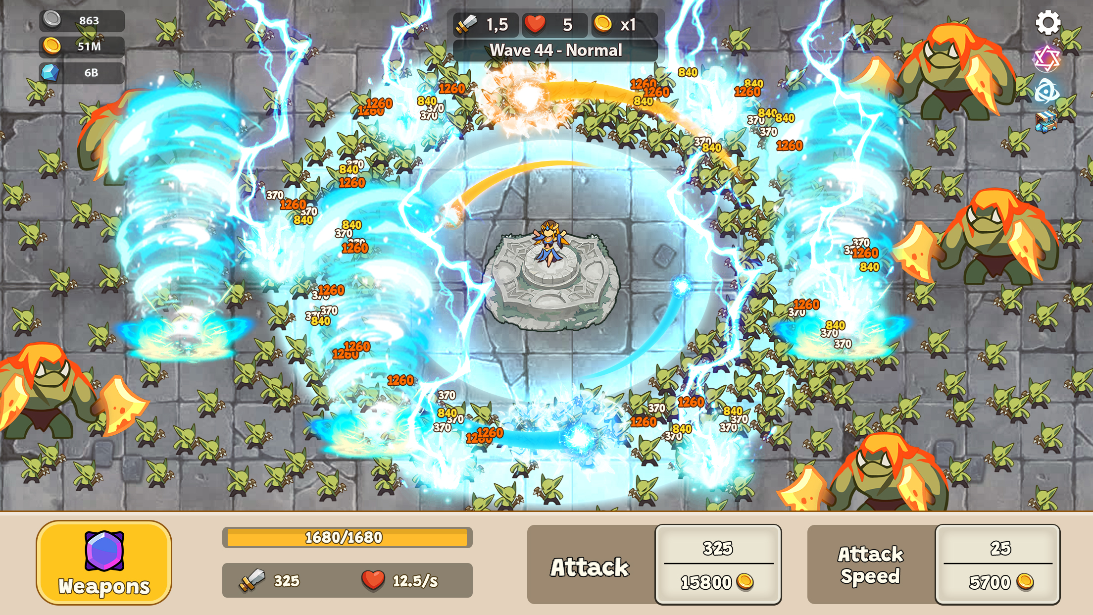 اسکرین شات 4 بازی Empire Survivor: Idle Defense