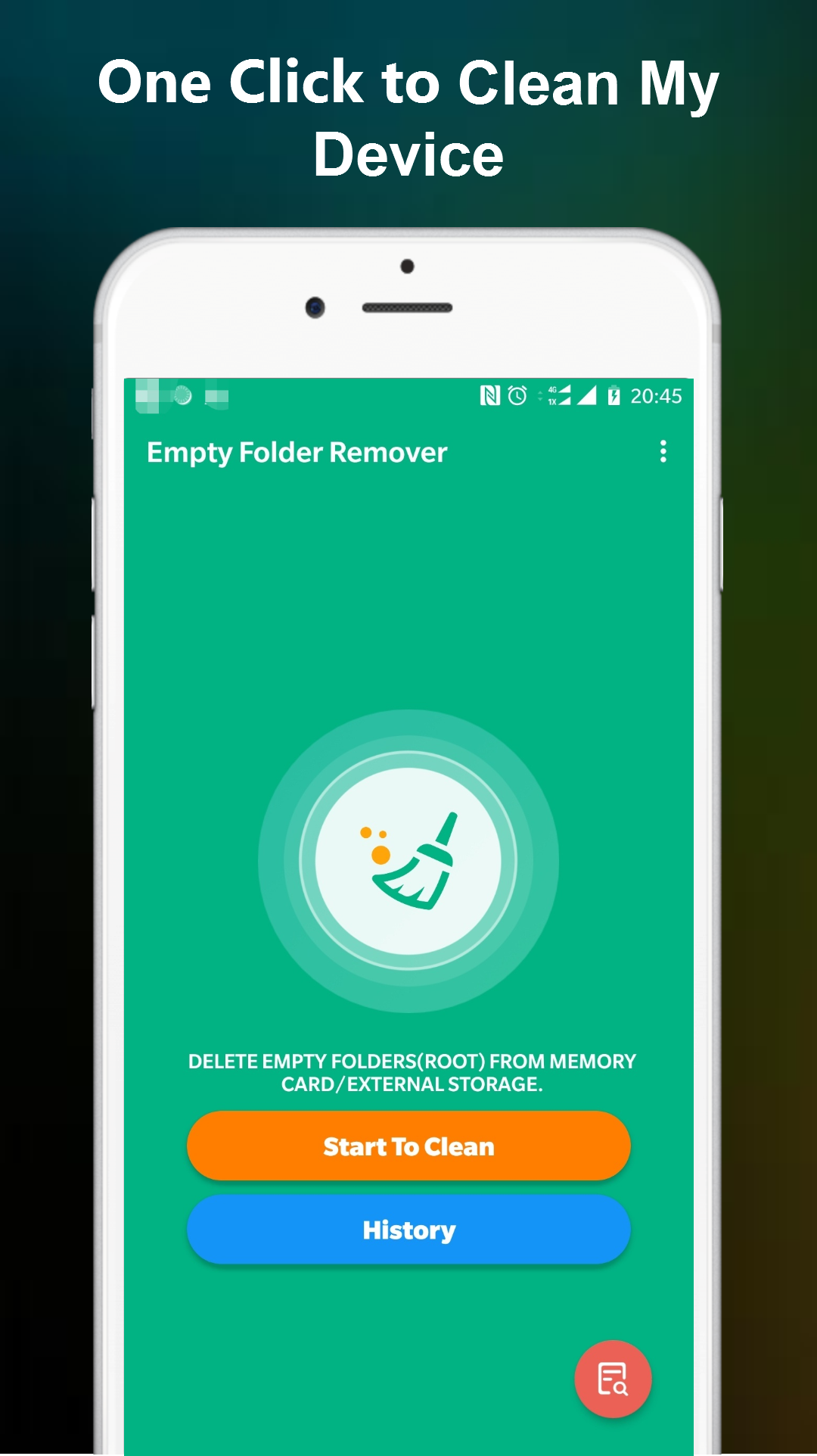 اسکرین شات 1 برنامه Empty Folder Cleaner
