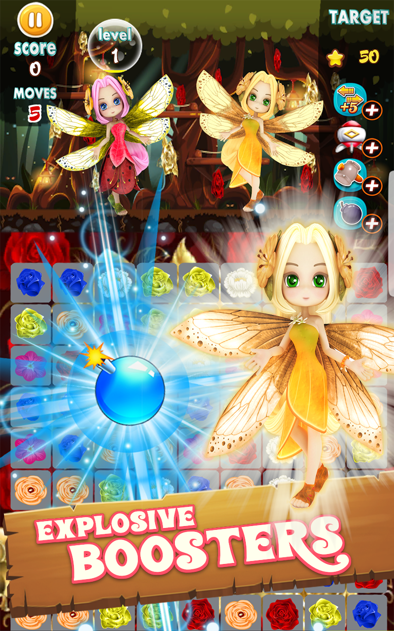 اسکرین شات 4 بازی Flowers Blast - flower games