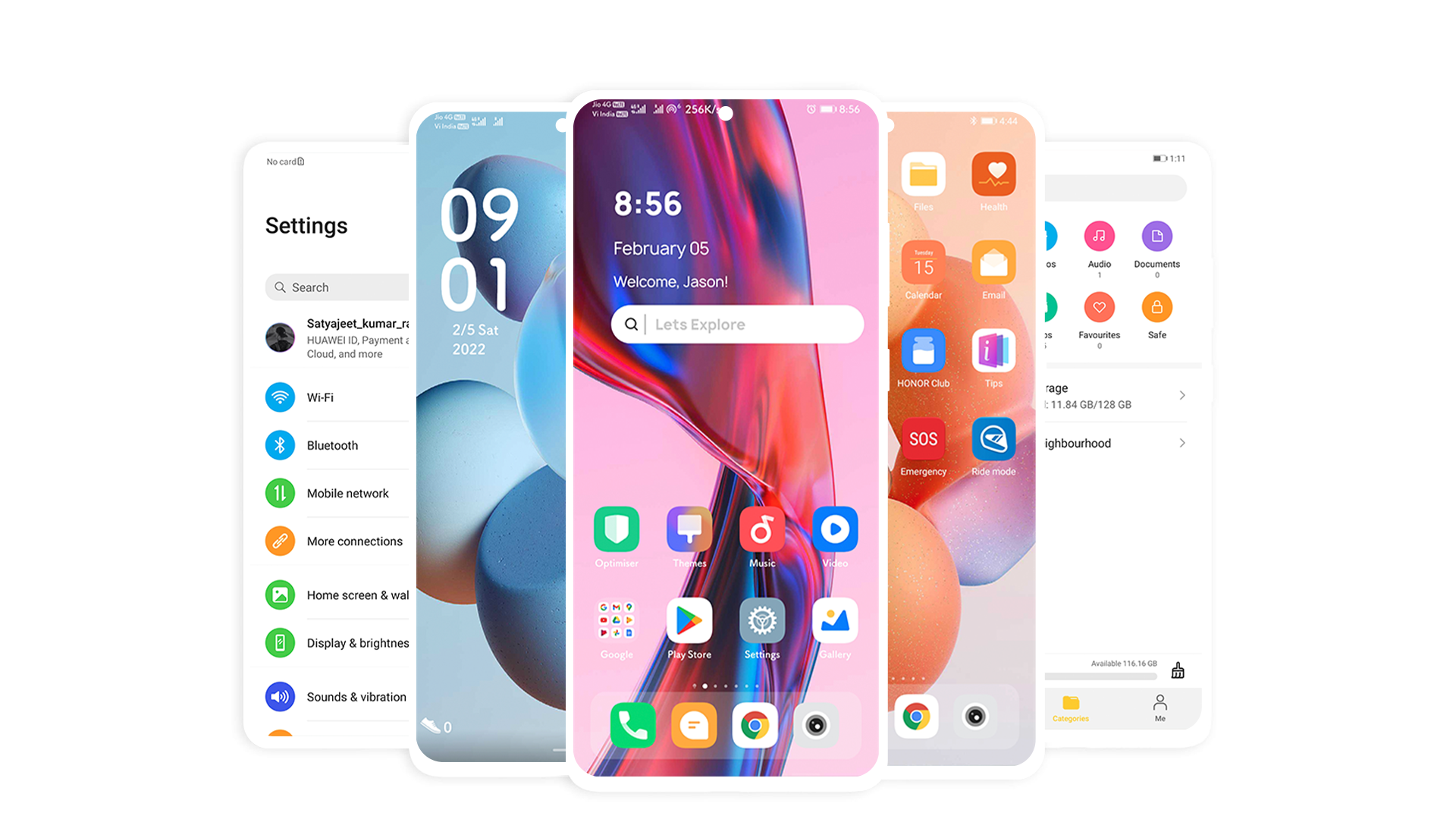اسکرین شات 2 برنامه MiOS13 Theme for EMUI 10/11