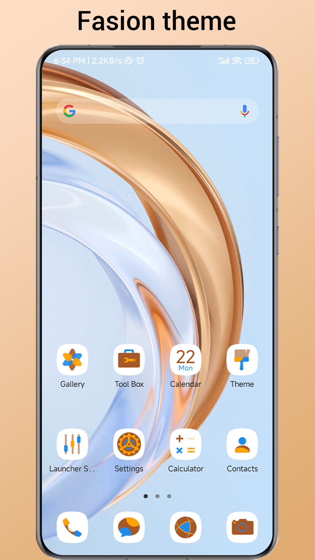 اسکرین شات 3 برنامه Mate Launcher for harmony