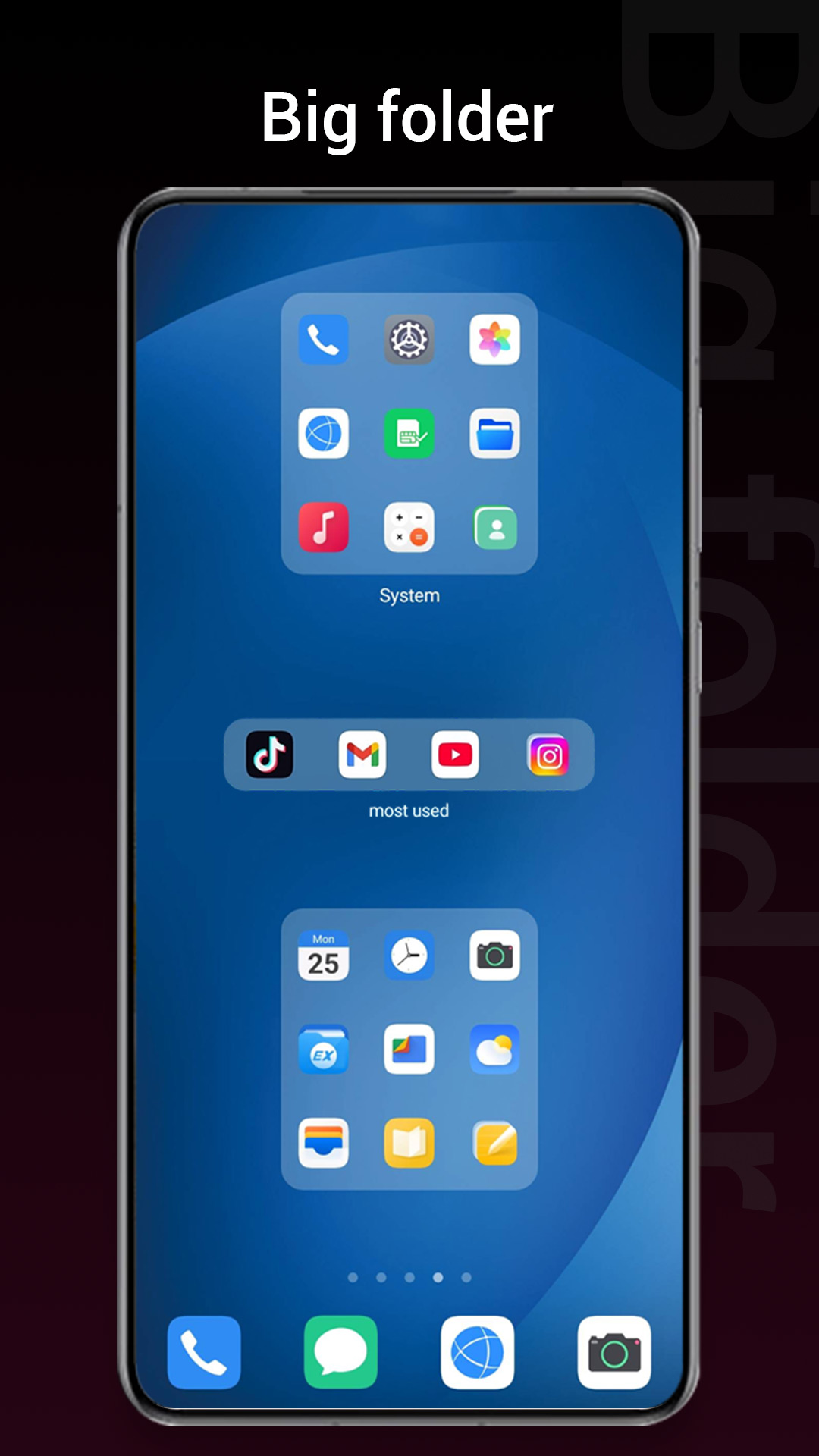 اسکرین شات 5 برنامه Mate Launcher for harmony