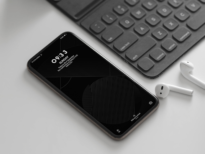 اسکرین شات 2 برنامه Black OS EMUI 10/9/8/5 Theme