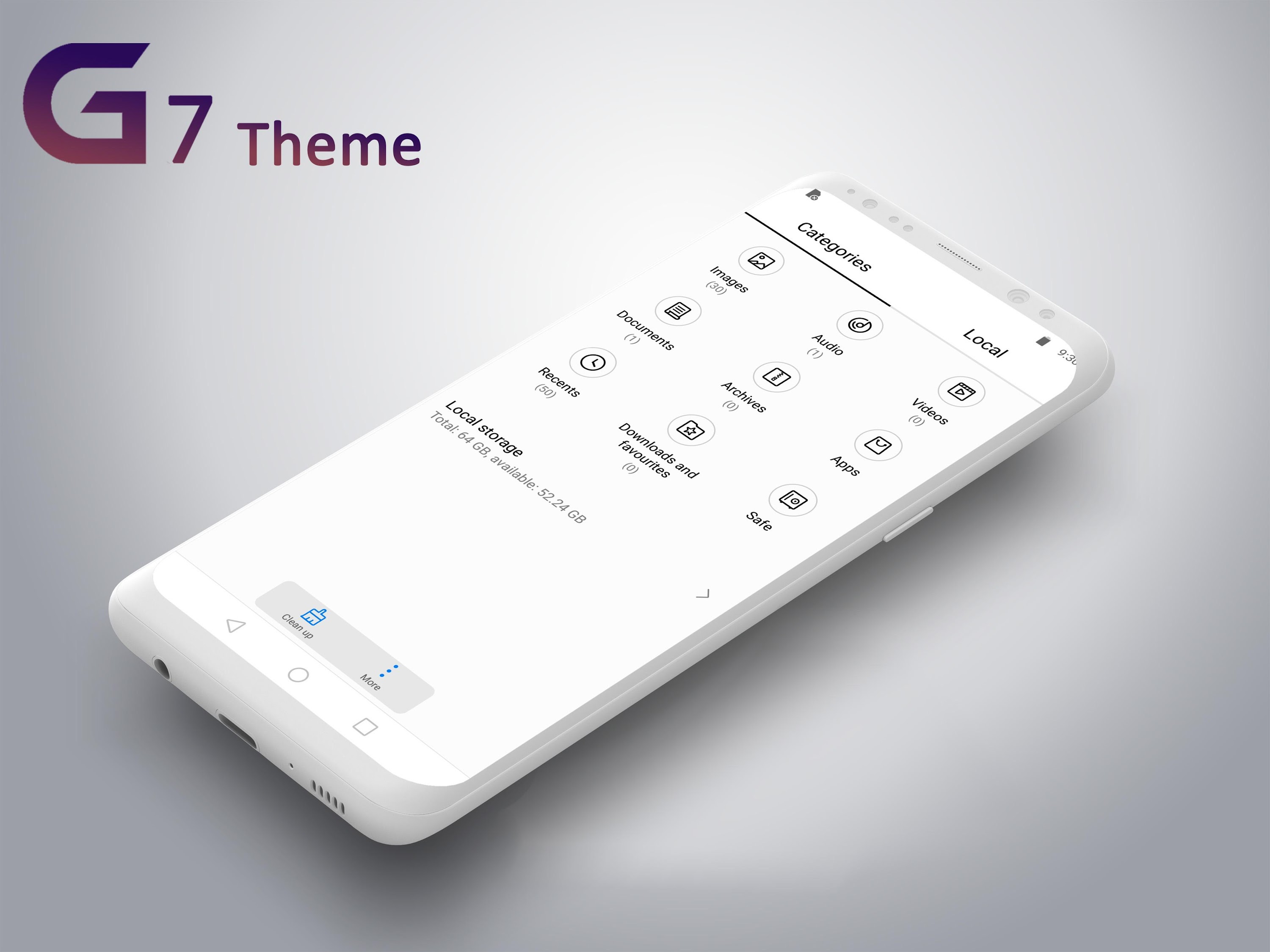 اسکرین شات 6 برنامه G7 EMUI 5/8/9 Theme