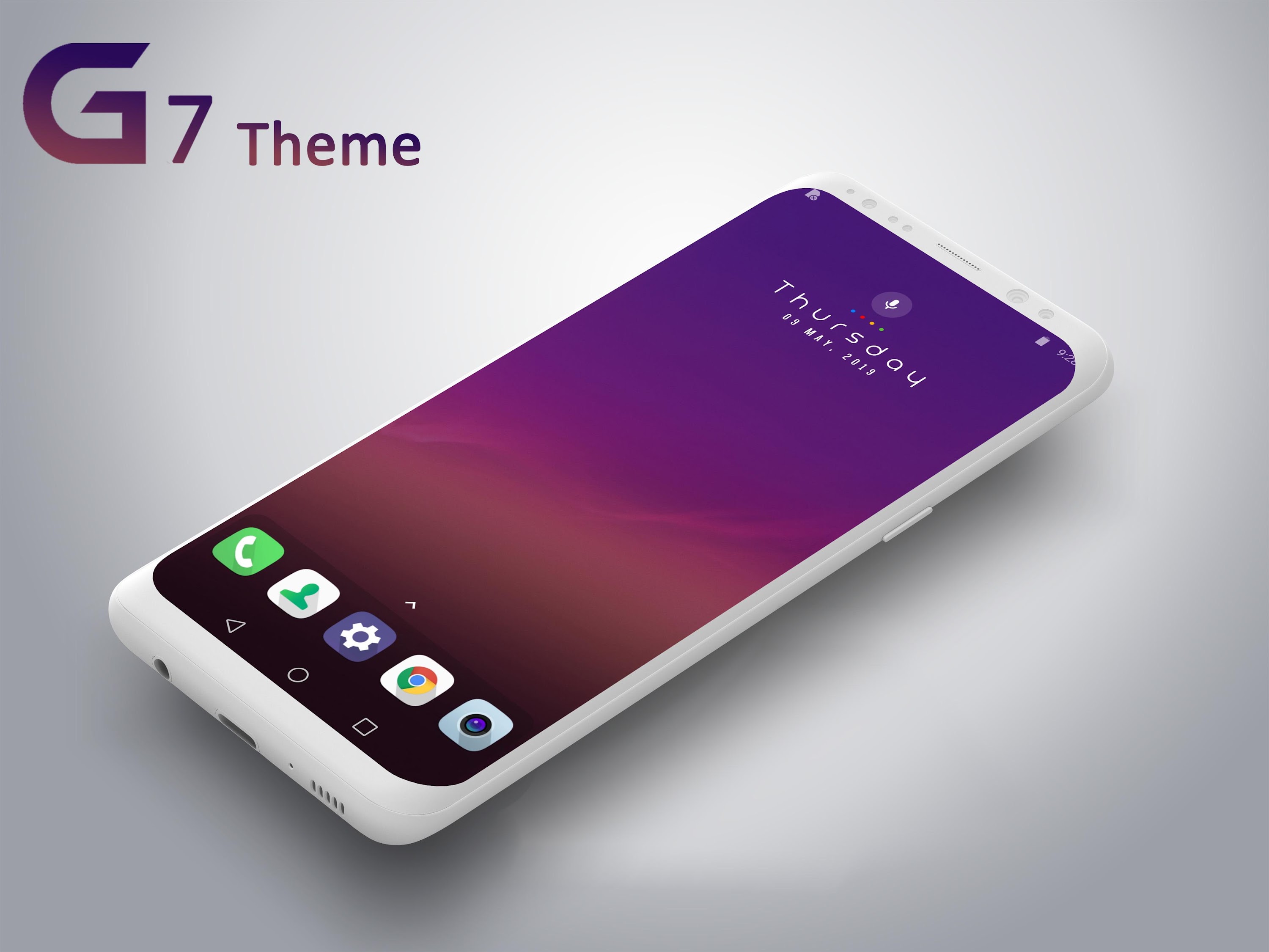 اسکرین شات 2 برنامه G7 EMUI 5/8/9 Theme