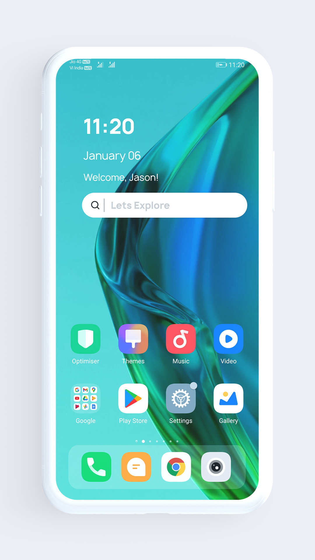 اسکرین شات 1 برنامه MIUI 13 Dynamic Theme for EMUI