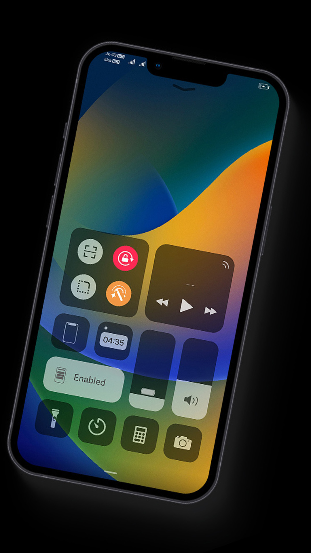 اسکرین شات 5 برنامه OS 16 Dark EMUI/Magic UI Theme