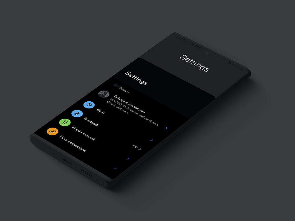 اسکرین شات 8 برنامه S20 One-UI Dark Live Wallpaper