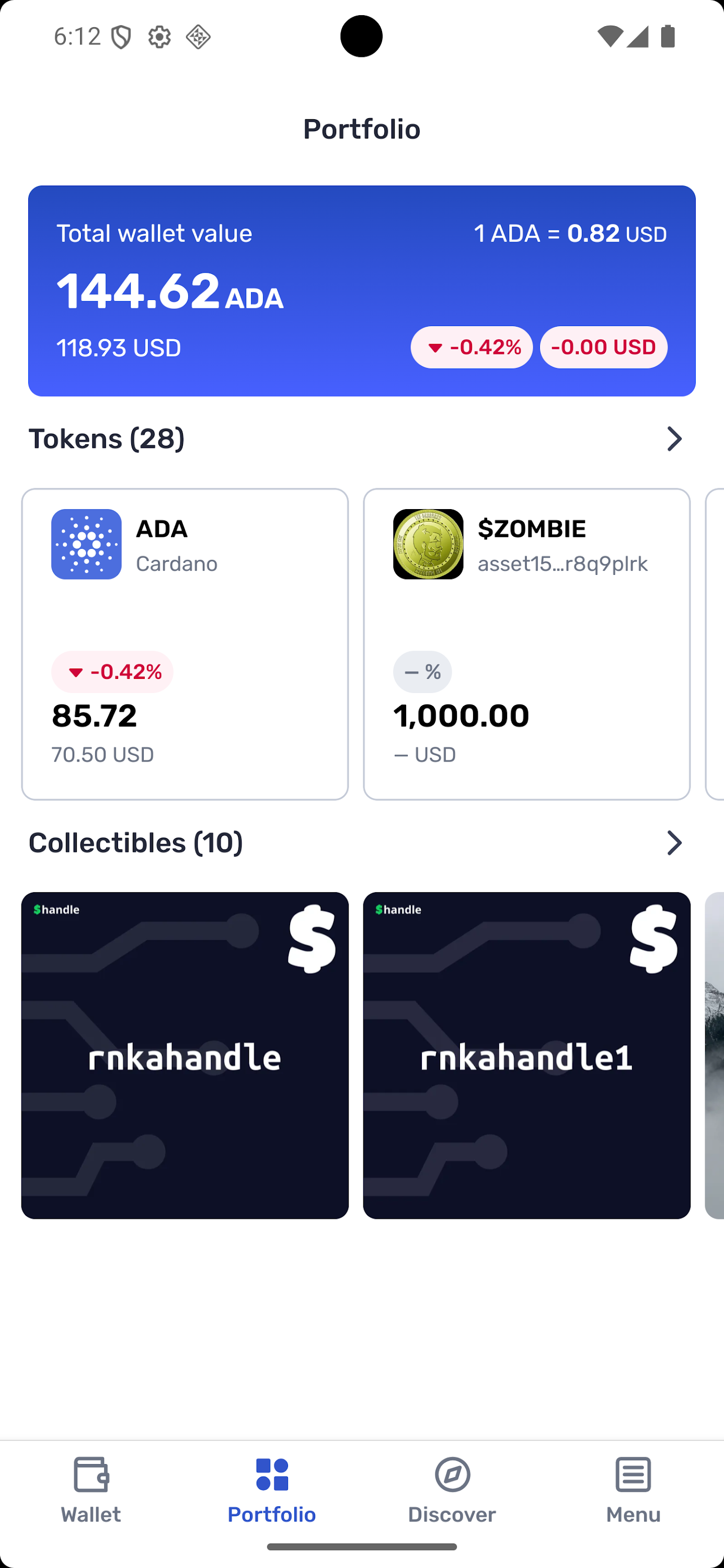 اسکرین شات 5 برنامه Yoroi - The Cardano Wallet