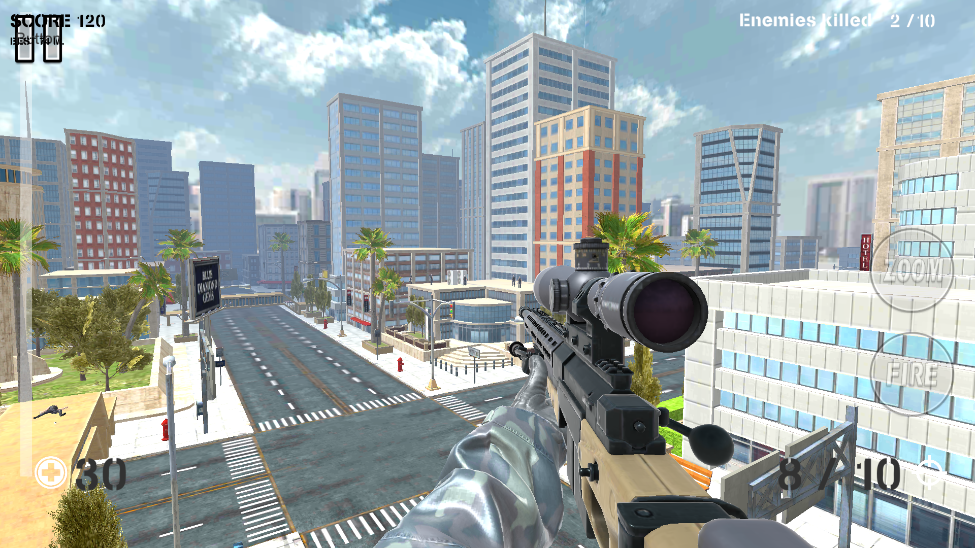 اسکرین شات 1 بازی Sniper Territory