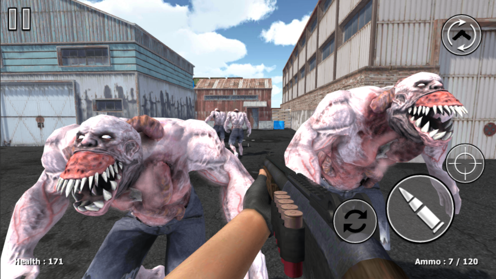 اسکرین شات 1 بازی Zombie Monsters 4