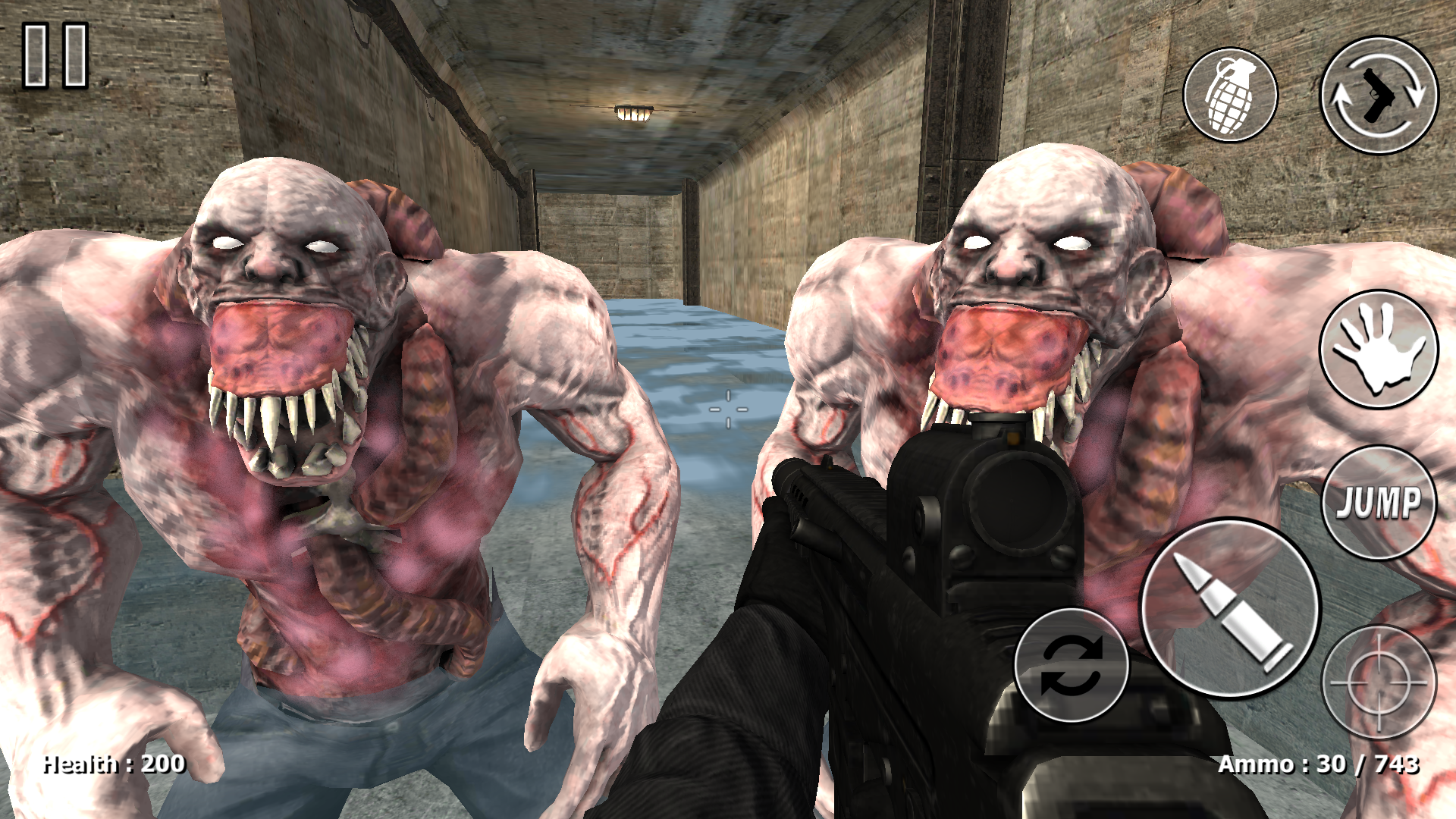 اسکرین شات 1 بازی Zombie Monsters 6 - The Bunker