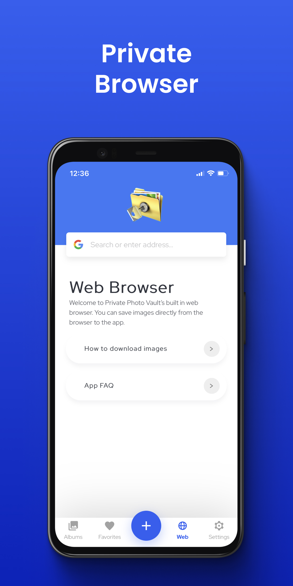 اسکرین شات 6 برنامه Private Photo Vault