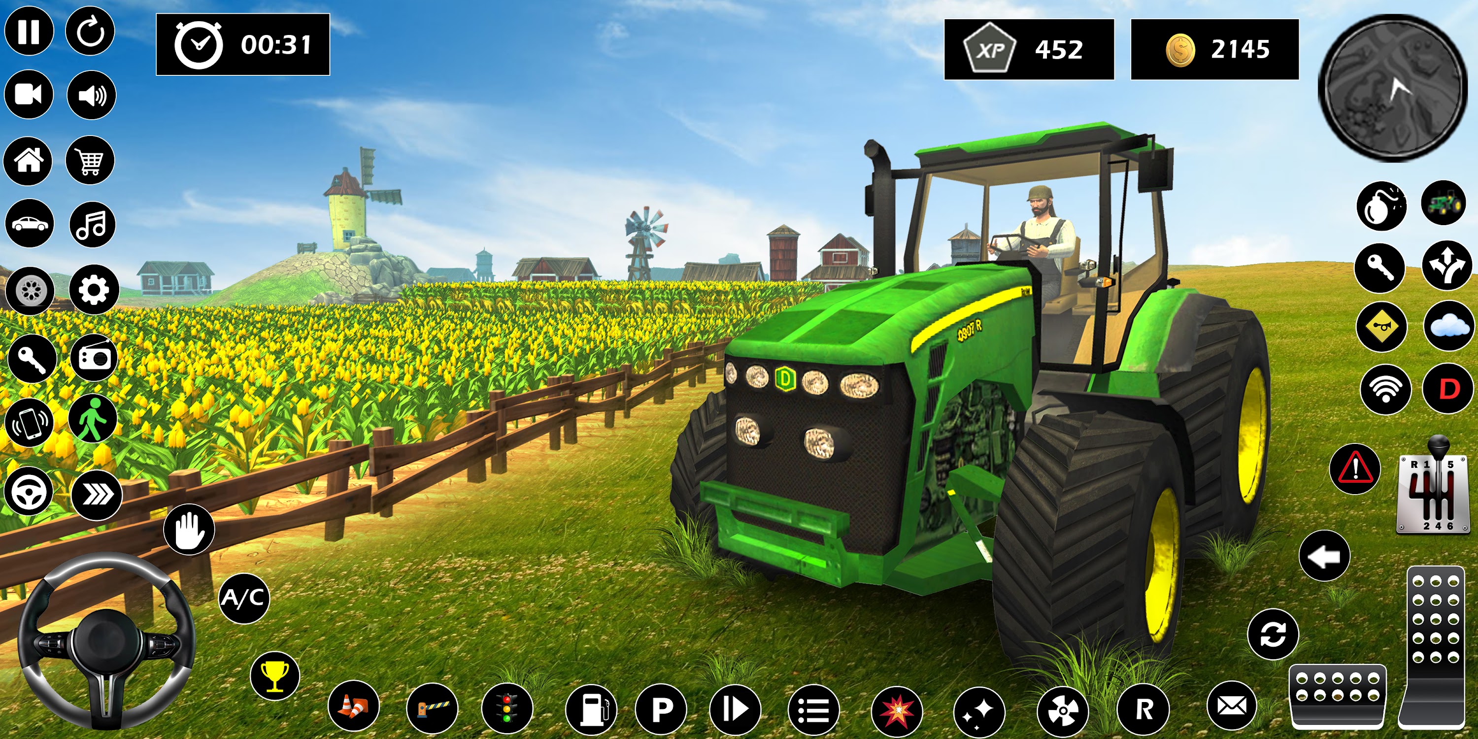 اسکرین شات 1 بازی Tractor Farming: Simulator 3D