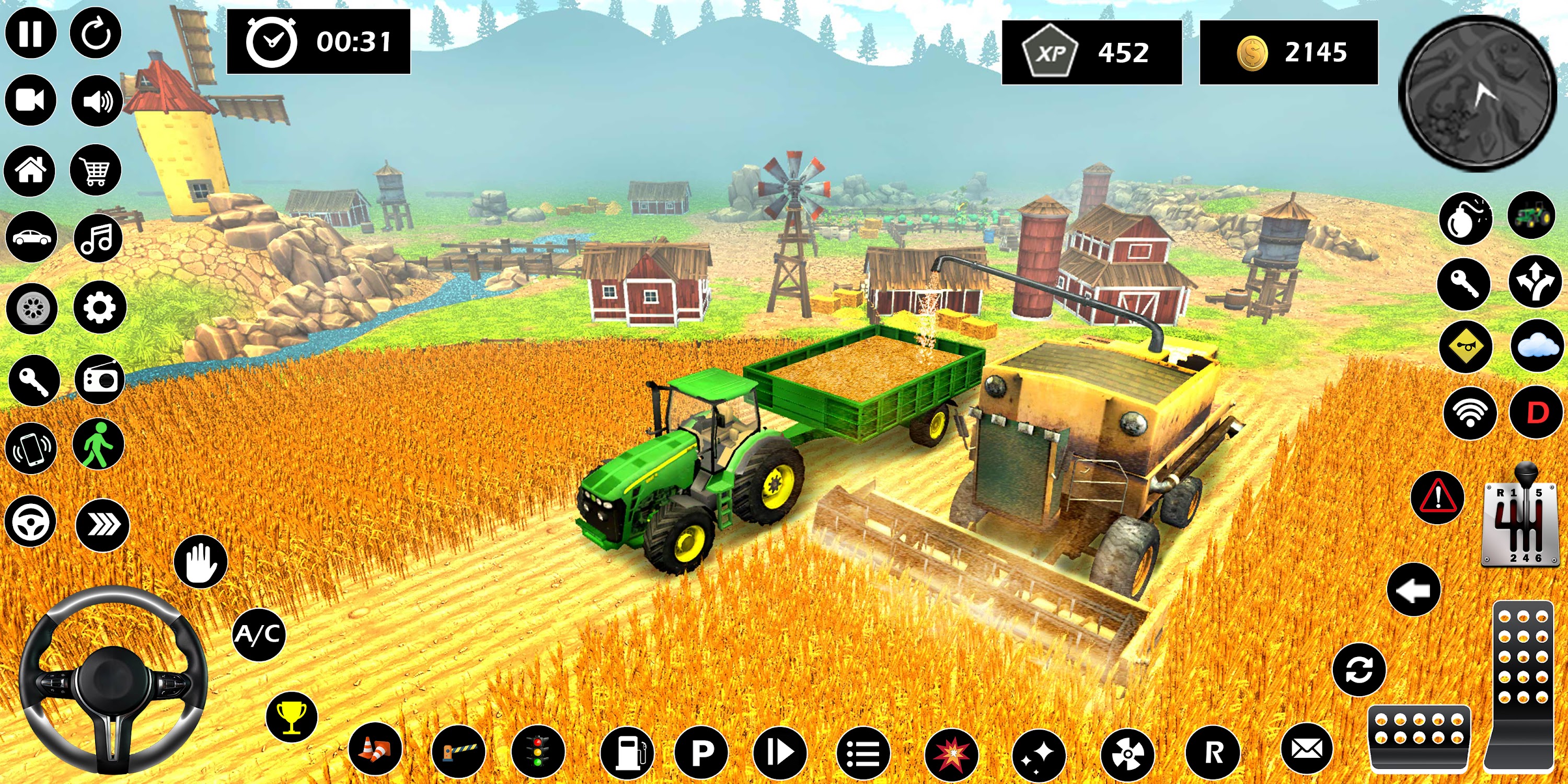 اسکرین شات 5 بازی Tractor Farming: Simulator 3D
