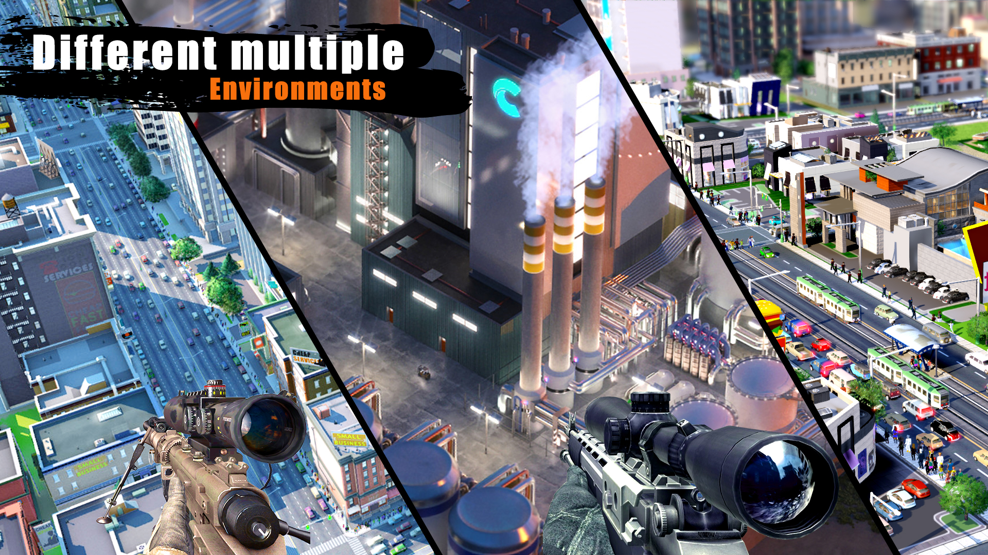 اسکرین شات 5 بازی Sniper 3D FPS Shooting Games