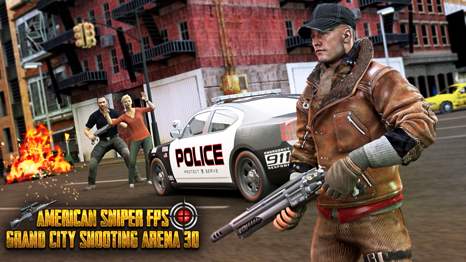 اسکرین شات 2 بازی Sniper 3D FPS Shooting Games