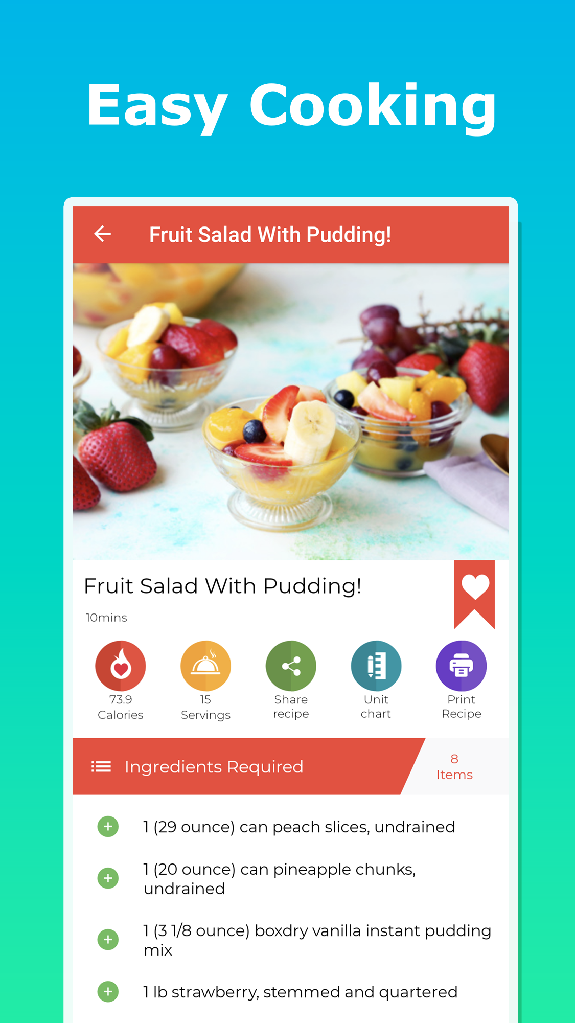 اسکرین شات 2 برنامه Kitchen Book Recipes