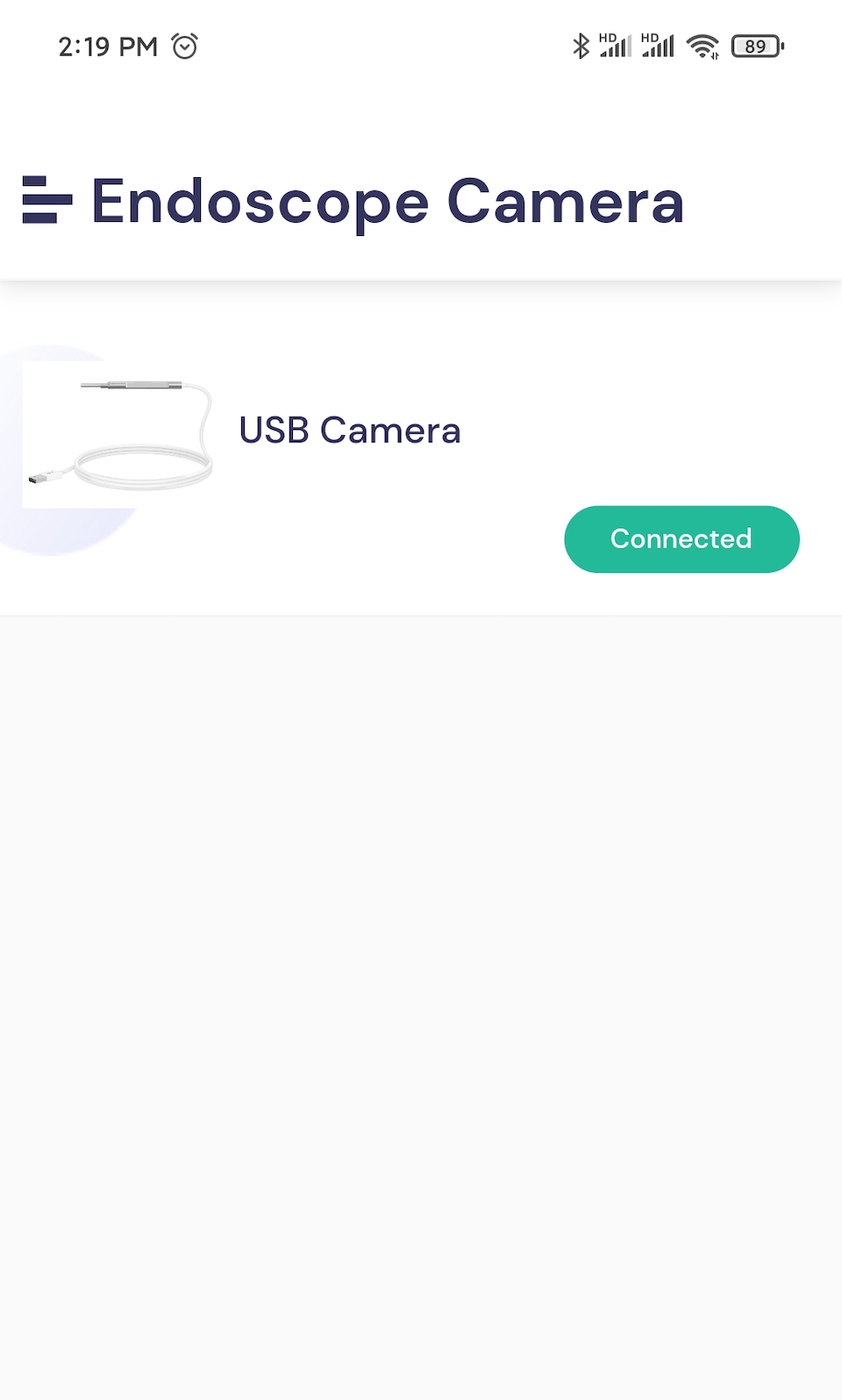 اسکرین شات 2 برنامه Endoscope Camera