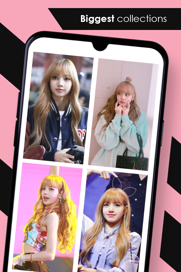 اسکرین شات 2 برنامه Lisa Blackpink Wallpaper
