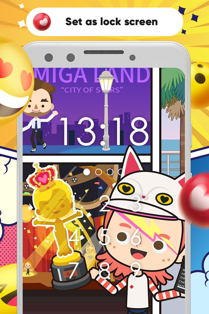 اسکرین شات 4 برنامه Miga Wallpaper