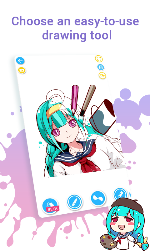 اسکرین شات 2 برنامه Draw Anime DailyUp - DrawShow