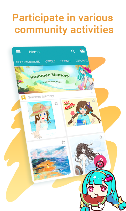 اسکرین شات 5 برنامه Draw Anime DailyUp - DrawShow