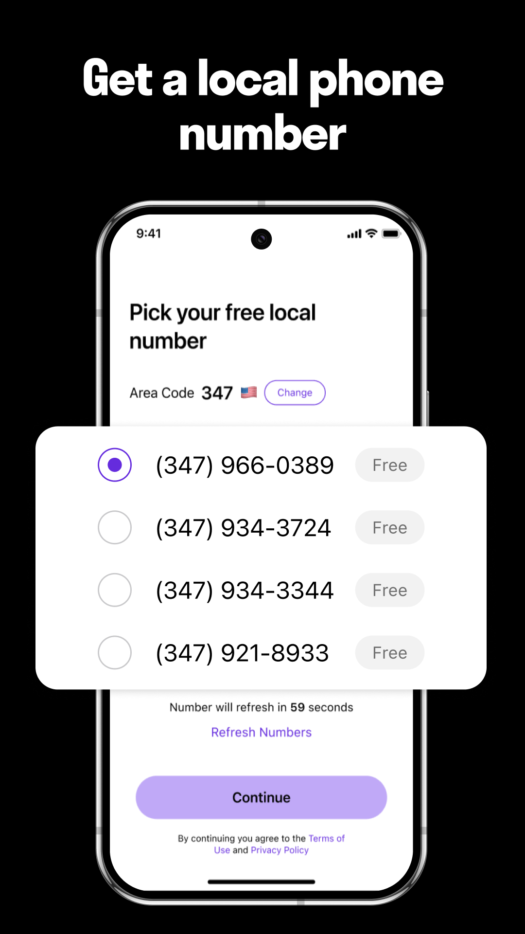 اسکرین شات 3 برنامه TextNow: Call + Text Unlimited
