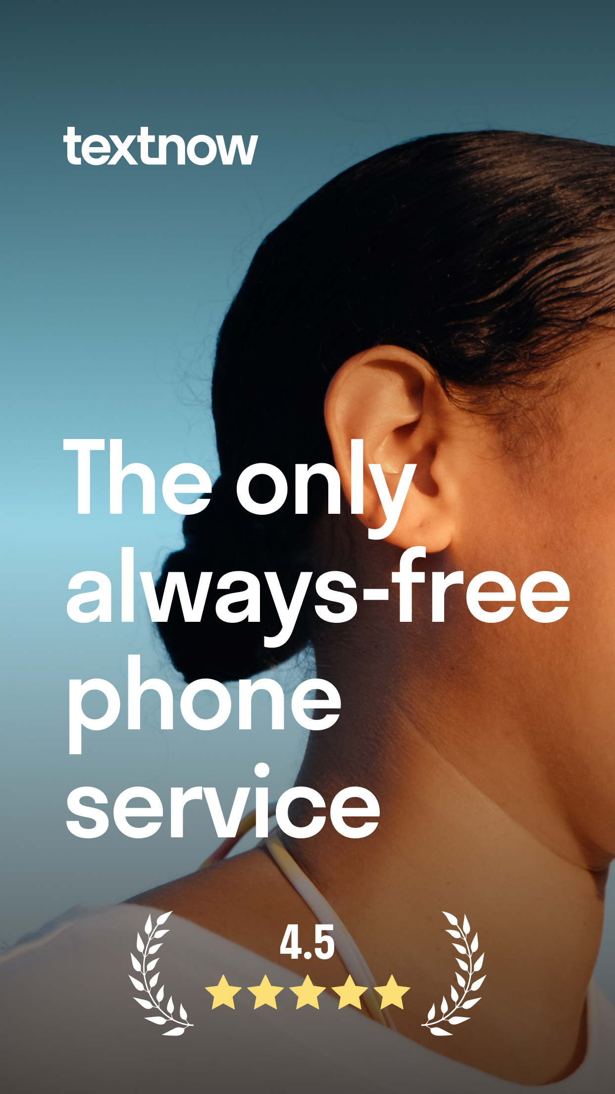 اسکرین شات 1 برنامه TextNow: Call + Text Unlimited