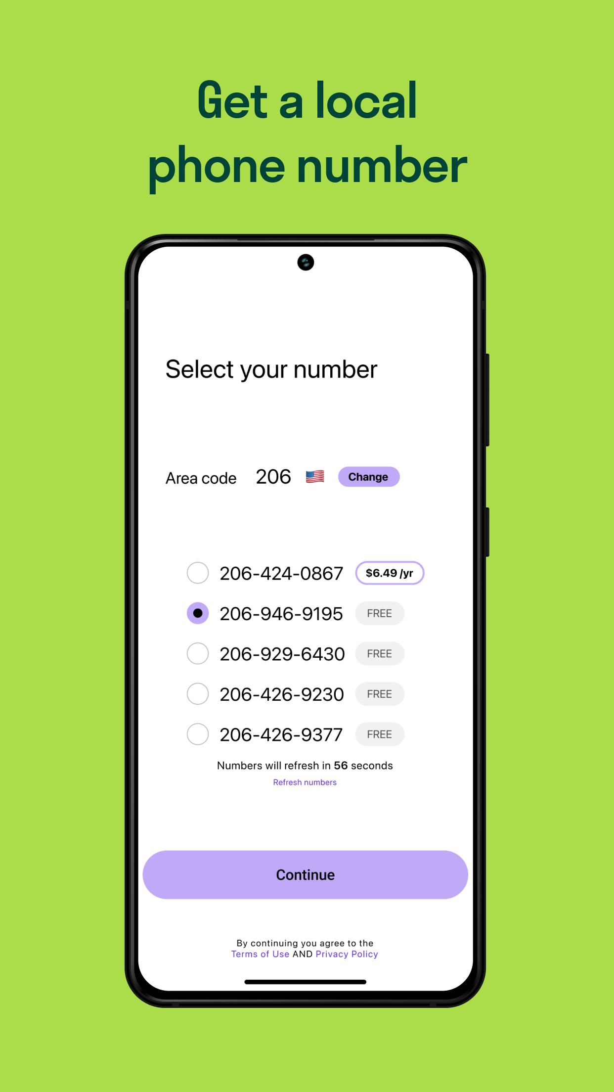 اسکرین شات 3 برنامه TextNow: Call + Text Unlimited