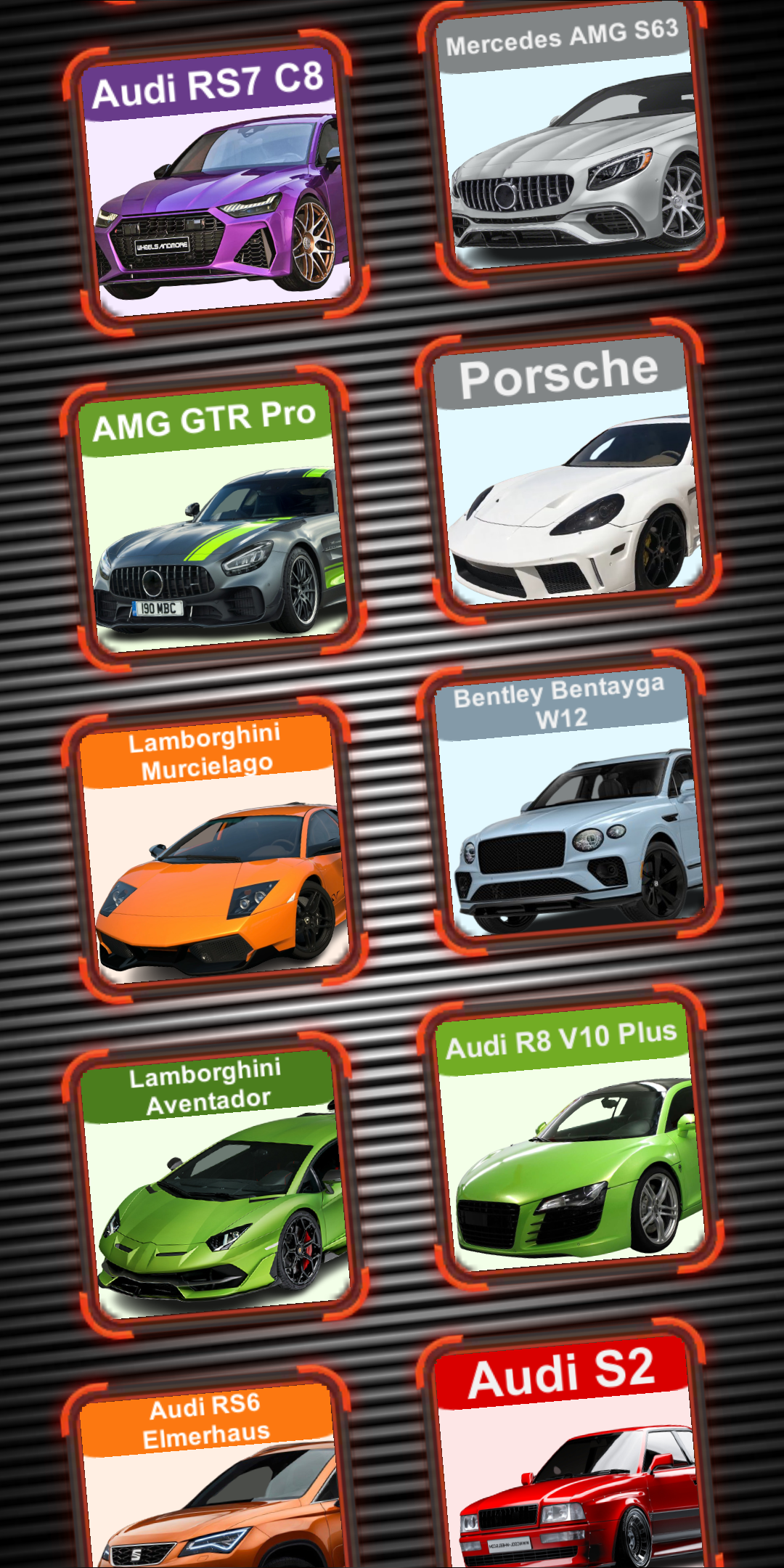 اسکرین شات 8 برنامه Engine Sounds : Car & Supercar