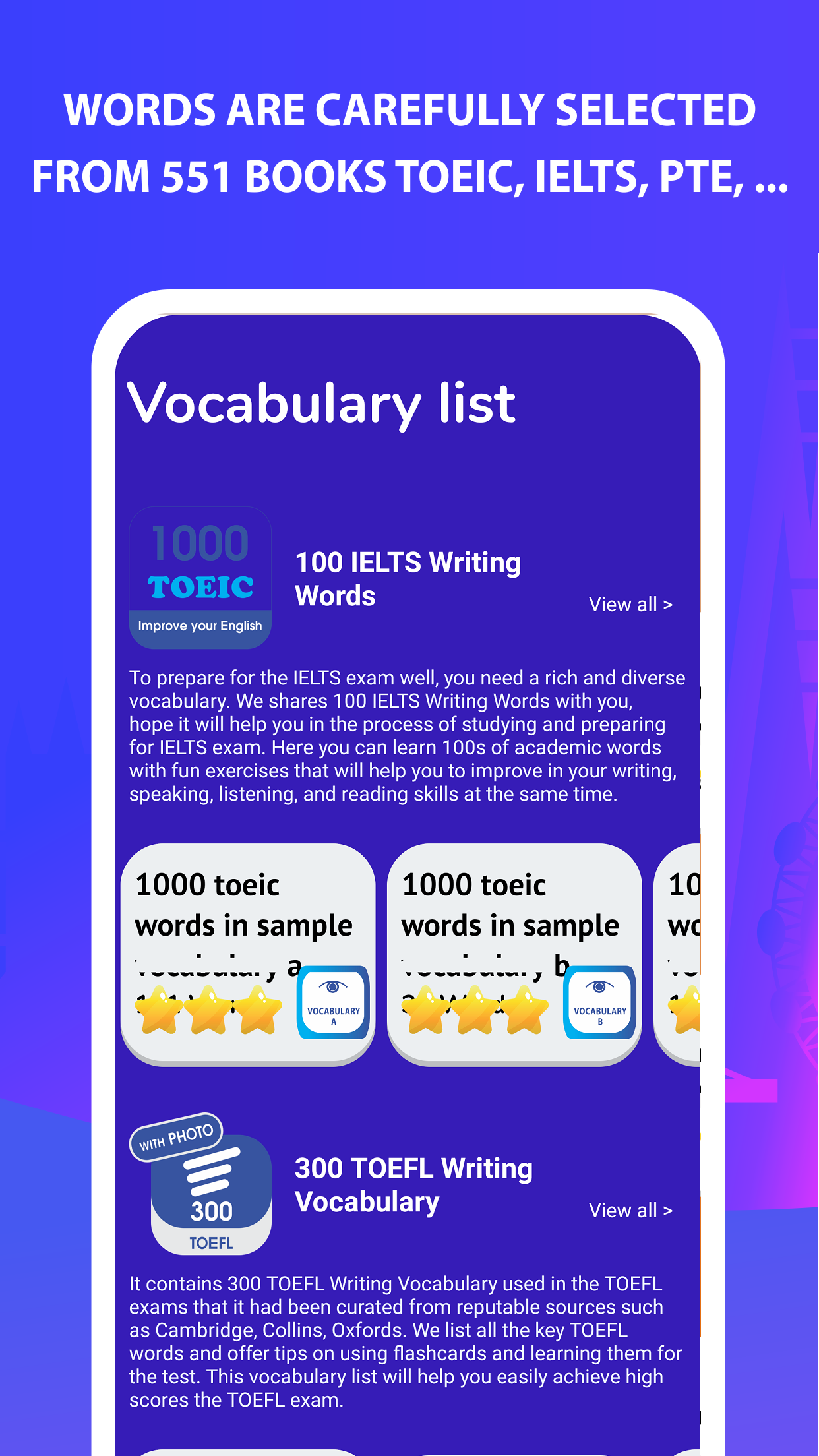 اسکرین شات 3 برنامه 90.000 Words with Pictures PRO