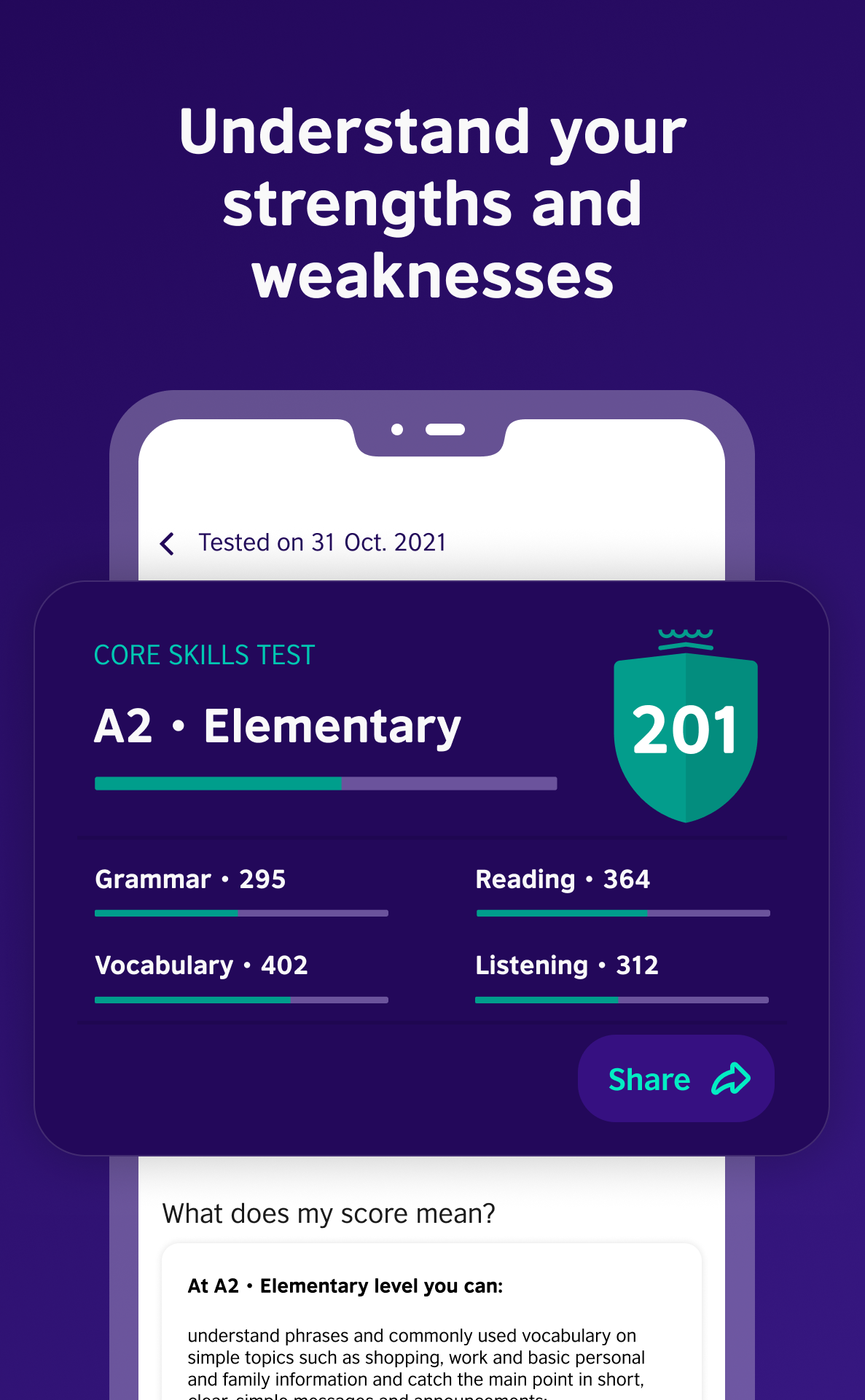 اسکرین شات 6 برنامه British Council EnglishScore