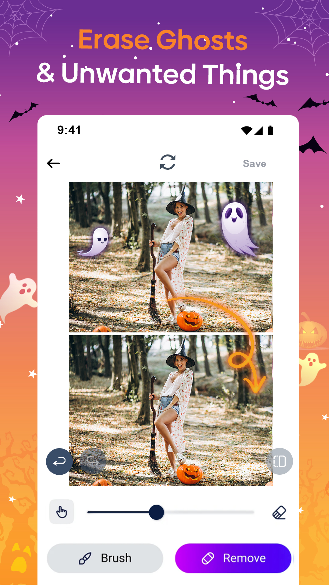 اسکرین شات 2 برنامه AI Photo Enhancer and Remover
