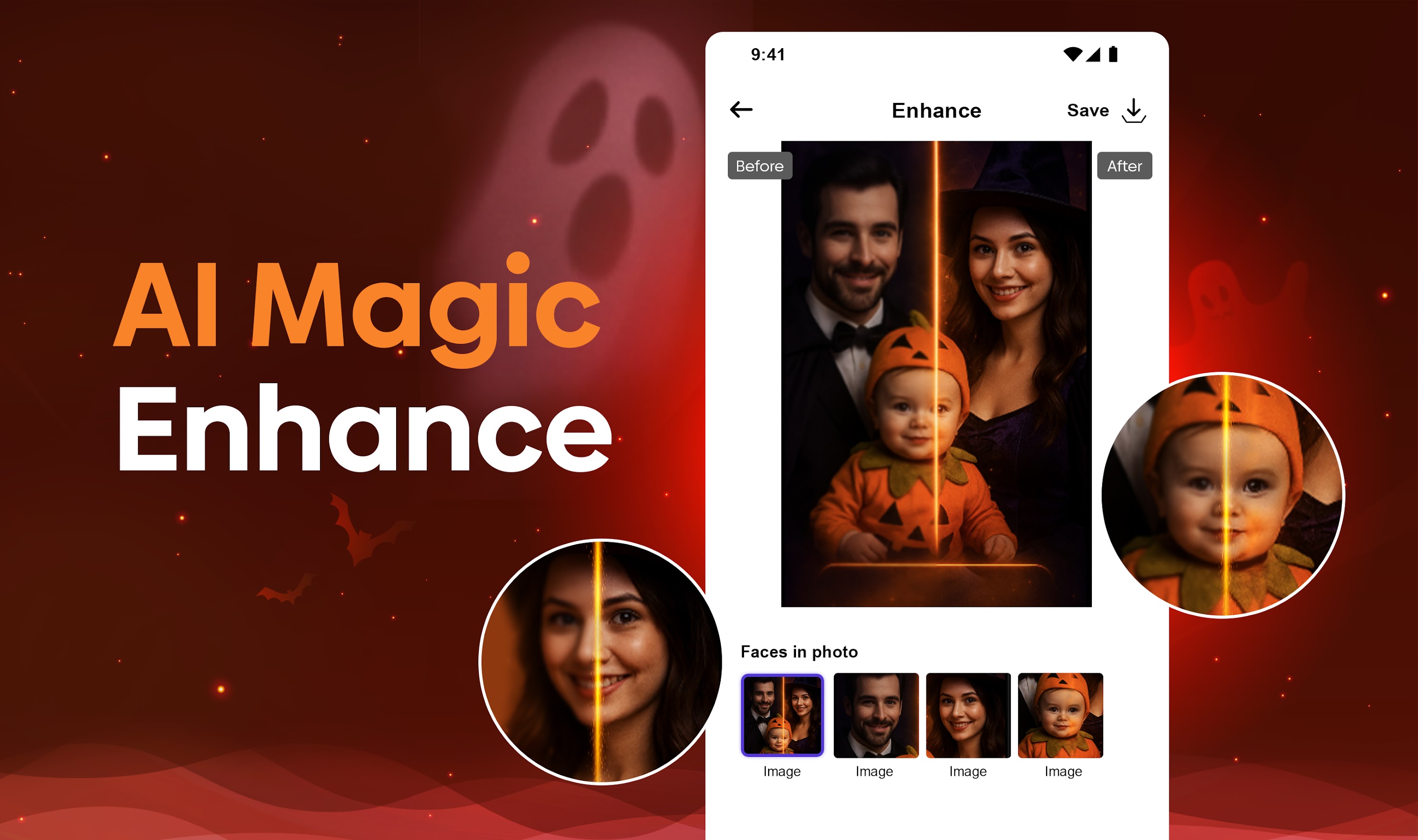 اسکرین شات 1 برنامه AI Photo Enhancer and Remover