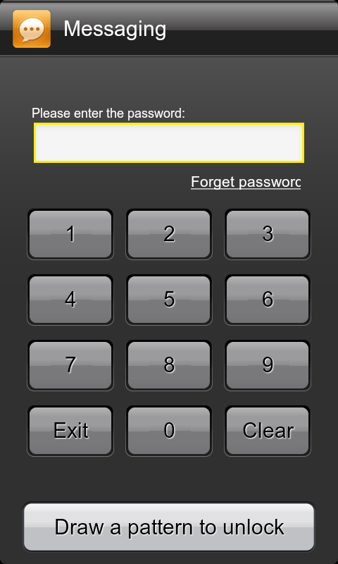 اسکرین شات 1 برنامه App Lock