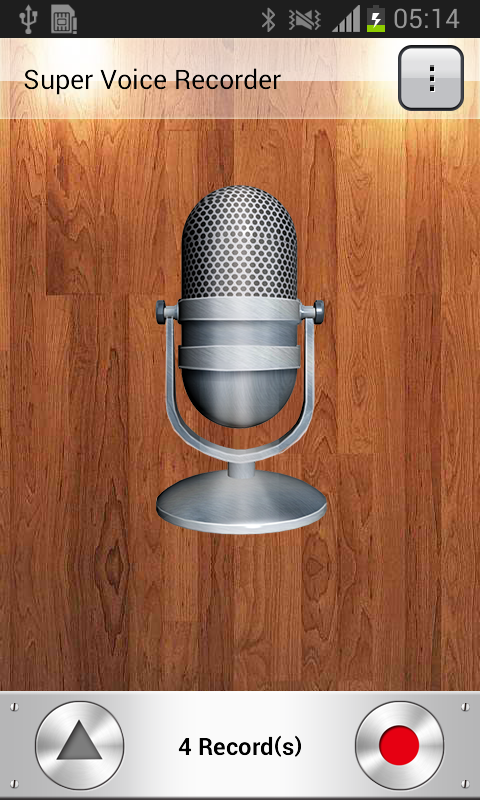 اسکرین شات 1 برنامه Voice Recorder