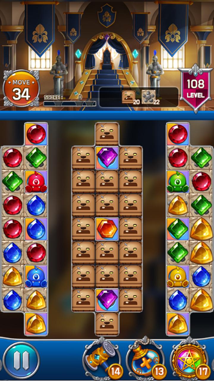 اسکرین شات 2 بازی Jewel Royal Castle: Match3