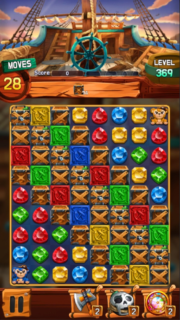 اسکرین شات 6 بازی Jewel Voyage: Match-3 puzzle