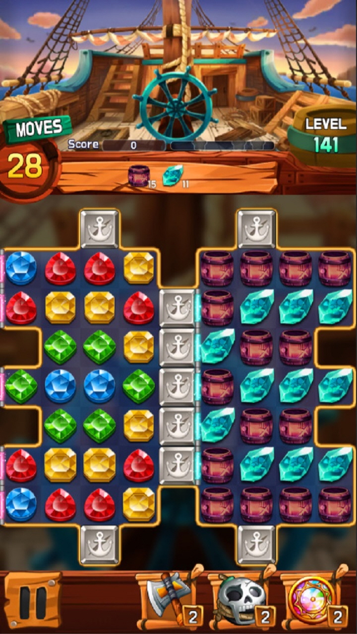اسکرین شات 4 بازی Jewel Voyage: Match-3 puzzle