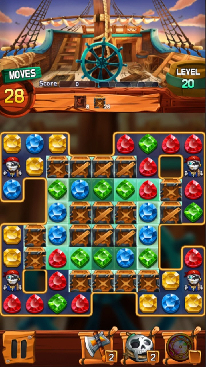 اسکرین شات 5 بازی Jewel Voyage: Match-3 puzzle