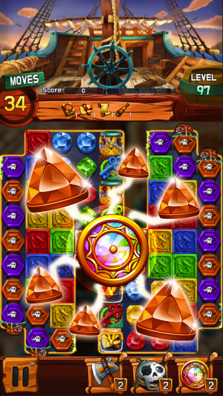 اسکرین شات 2 بازی Jewel Voyage: Match-3 puzzle